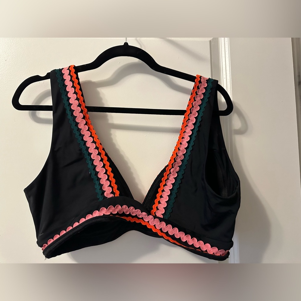 Boden Rik Rak Bikini Top Size 14 - Picture 3 of 6
